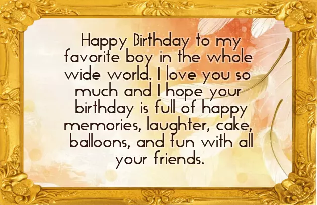 10Th Birthday Wishes For Brother