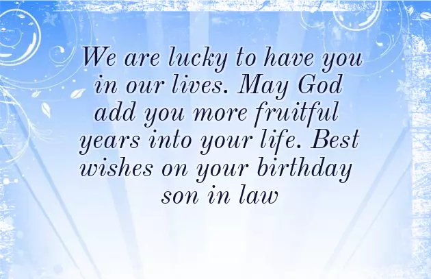 Happy Birthday Greetings To A Son In Law Happy Birthday Greetings To A Son In Law