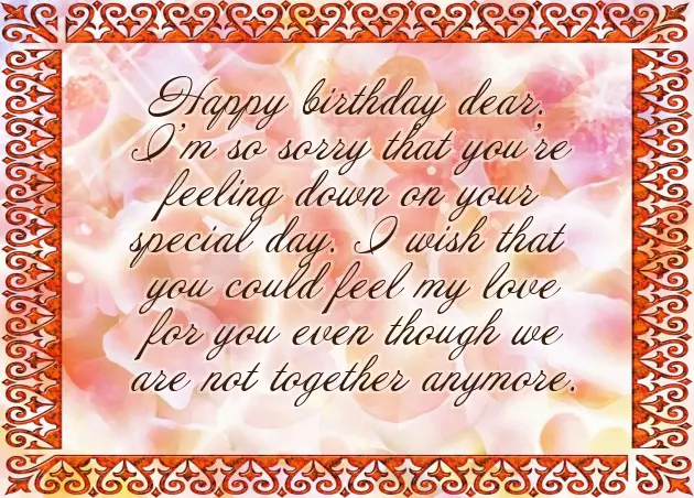 Birthday Wishes For Ex Love Birthday Wishes For Ex Love