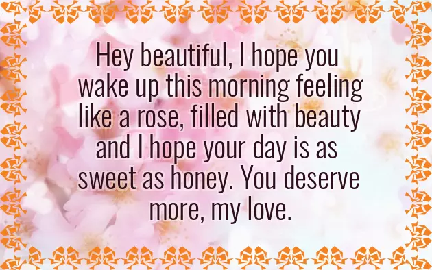 Good Morning Message That Make Her Smile