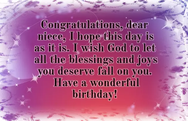 For My Niece Birthday Wishes For My Niece Birthday Wishes