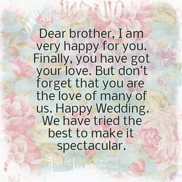 Congratulations To Brother Congratulations To Brother