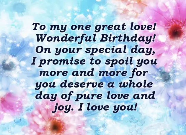 Happy Birthday Message For Boyfriend