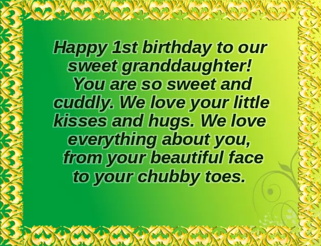 1 Year Baby Girl Birthday Wishes 1 Year Baby Girl Birthday Wishes