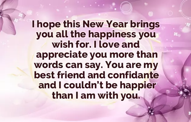 Happy New Year My Love Happy New Year My Love