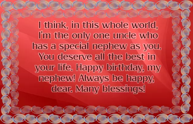 Birthday Wishes For Your Nephew Birthday Wishes For Your Nephew