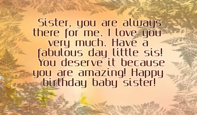 Birthday Quotes For Baby Sister Birthday Quotes For Baby Sister