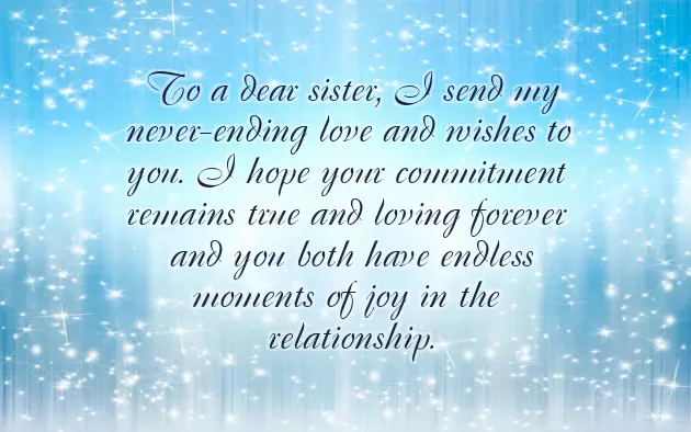 Congratulations Sister For Engagement