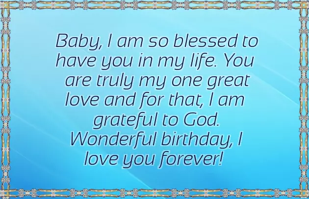 Easy Birthday Wishes For Boyfriend