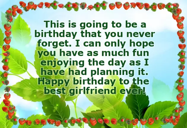 Gift Wishes For Girlfriend