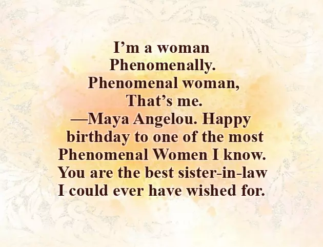 Birthday Quotes For Sister In Law Birthday Quotes For Sister In Law