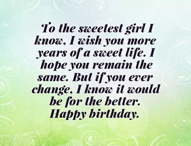 Child Wishes Birthday