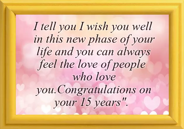 Daughter 15Th Birthday Wishes Daughter 15Th Birthday Wishes