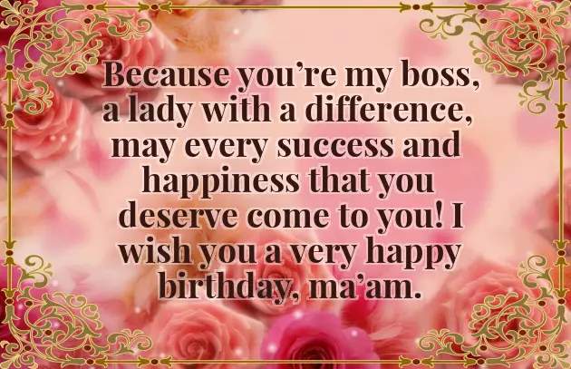 Birthday Wishes For Boss Lady Birthday Wishes For Boss Lady