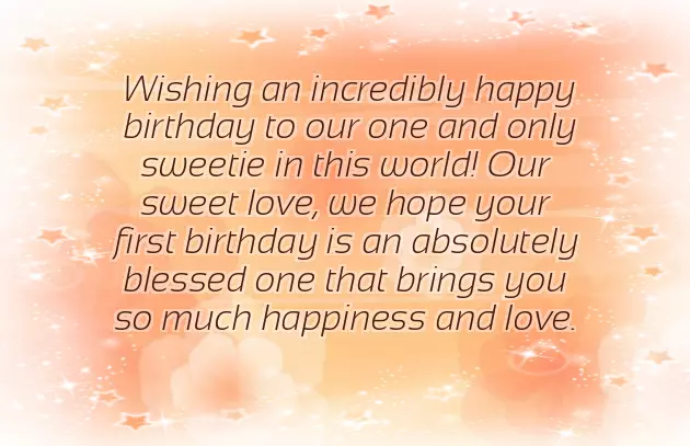 1St Birthday Baby Girl Quotes