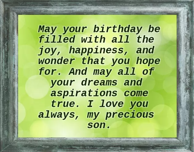 Happy First Birthday To My Son Happy First Birthday To My Son