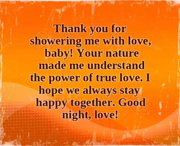 My Love Good Night My Love Good Night