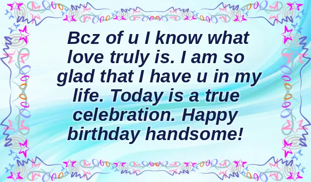 Happy Birthday Text Boyfriend