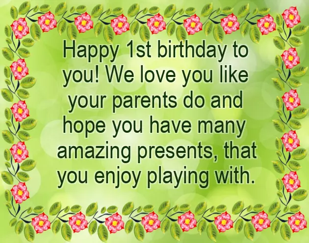 Birthday Quotes For Daughter 1St Birthday