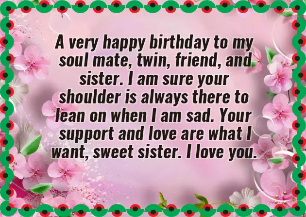 Best Wishes For Elder Sister Birthday