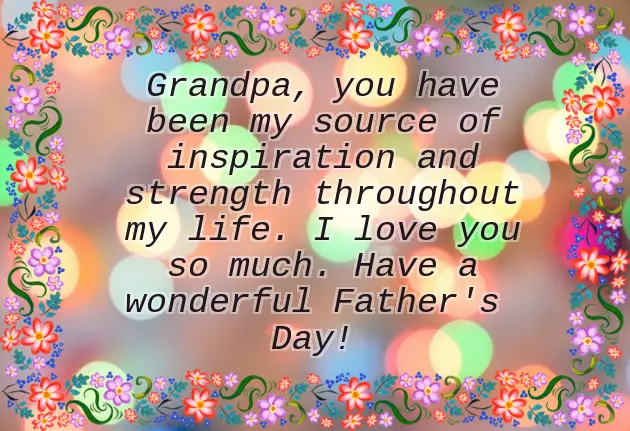 Wishing My Dad A Happy Father