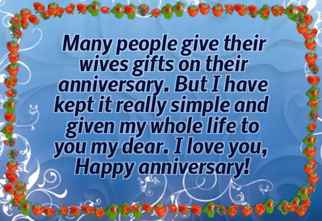 Anniversary Wishes To Wife From Husband