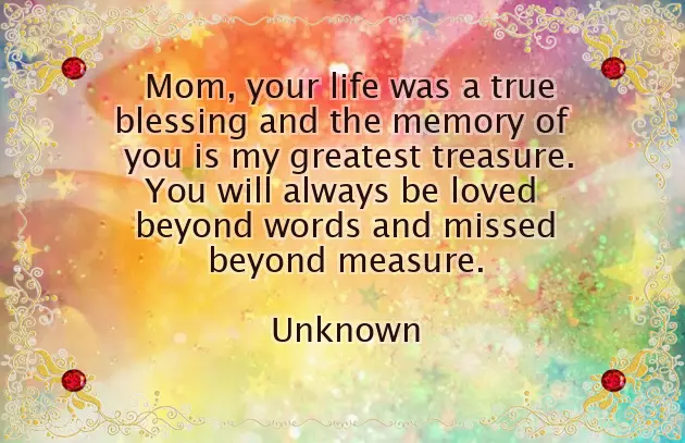 Mother Birthday Quotes In Heaven Mother Birthday Quotes In Heaven