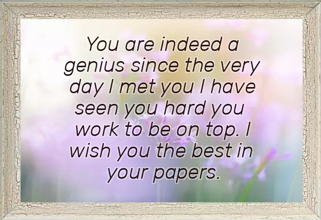 Best Wishes Exam For Girlfriend Best Wishes Exam For Girlfriend