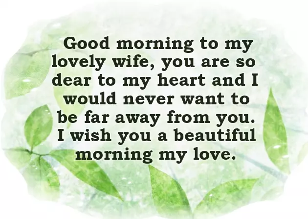 Wife Good Morning Wish Wife Good Morning Wish