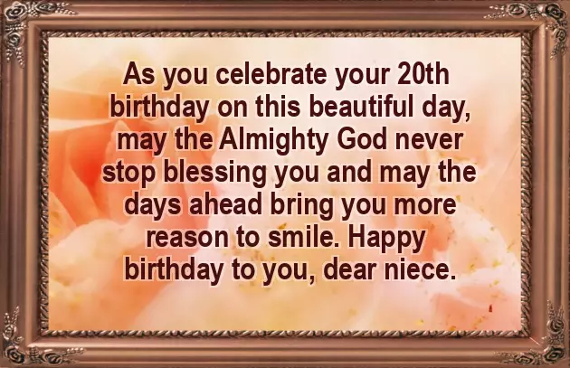 Happy 20Th Birthday To My Niece Happy 20Th Birthday To My Niece