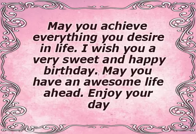 Sister Birthday Best Wishes