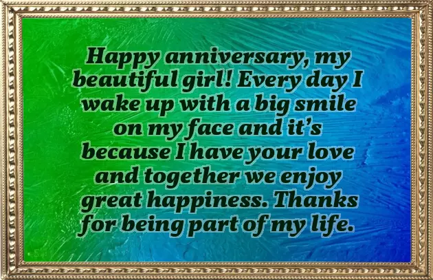 Sweet Anniversary Message For Girlfriend Sweet Anniversary Message For Girlfriend