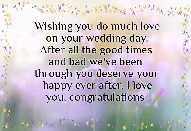 Advance Marriage Greetings