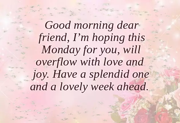 Monday Morning Message For Her Monday Morning Message For Her