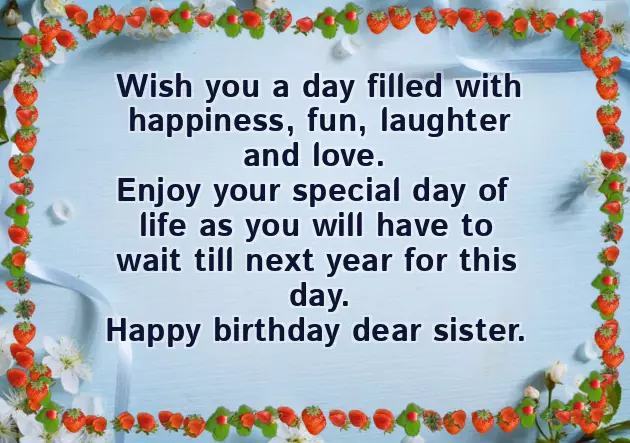 Birthday Wishes For My Blood Sister Birthday Wishes For My Blood Sister