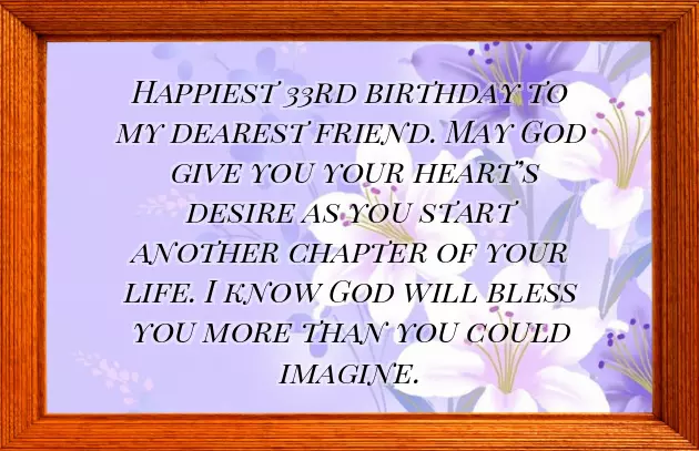 Happy 33 Birthday Son