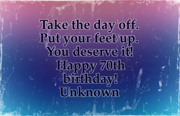 70Th Bday Wishes 70Th Bday Wishes