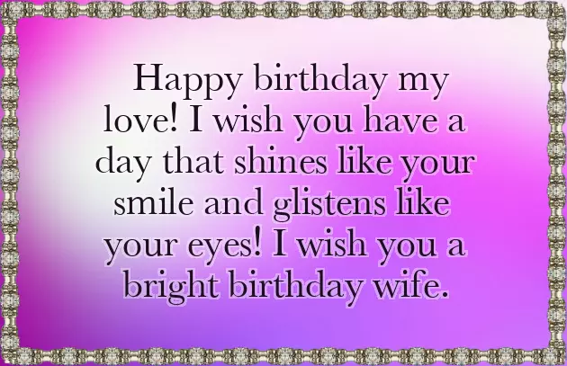 Happy Birthday Status For Wife In English Happy Birthday Status For Wife In English
