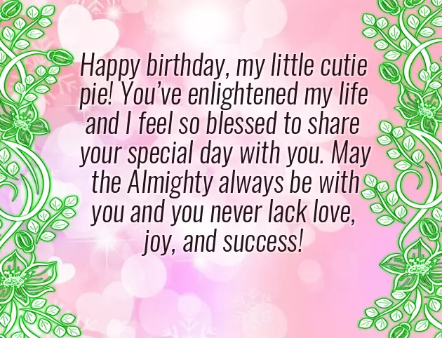 Birthday Wishes From Grandmother To Granddaughter