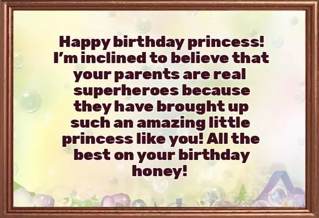 Happy Birthday My Princess Wishes Happy Birthday My Princess Wishes