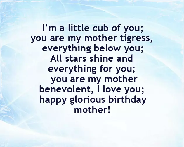 Best Lines For Mummy Birthday