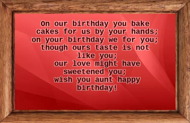Birthday Sms For Aunty Birthday Sms For Aunty