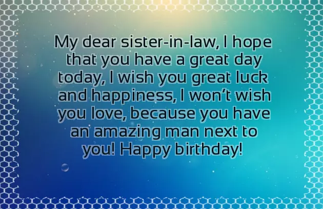 Happy Birthday To Sister In Law Wishes Happy Birthday To Sister In Law Wishes