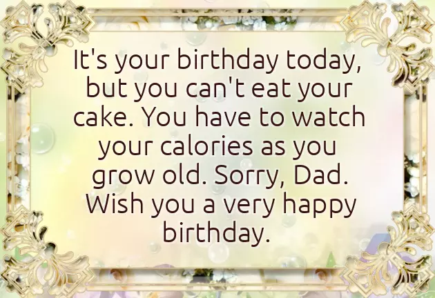 Birthday Greetings To My Dad Birthday Greetings To My Dad