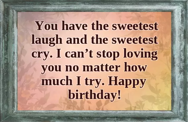 Happy Birthday 1 Year