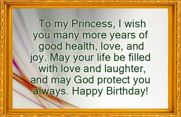 Happy Birthday To My Princess Quotes Happy Birthday To My Princess Quotes