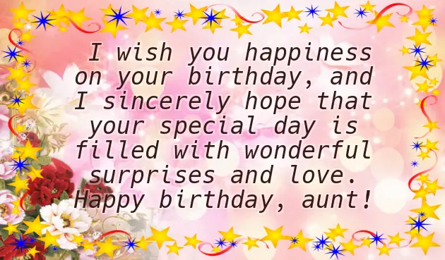 Message For Aunt Message For Aunt