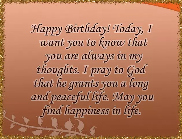 Birthday Brother Wishes In English