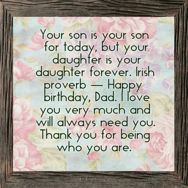 Birthday Thought Papa Birthday Thought Papa