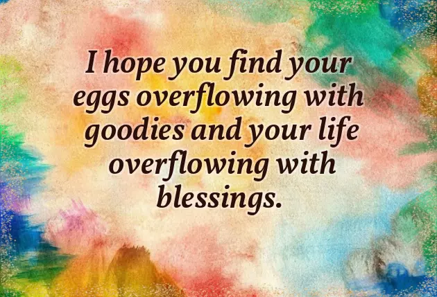 Easter Greetings For Grandchildren